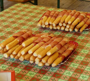 Kleine Aufmerksamkeit des Hauses