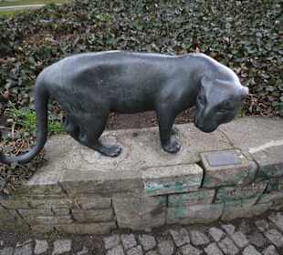 Skulptur Jaguar