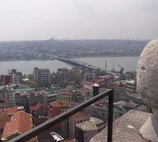 Die Aussicht vom Galataturm