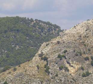 Reste der lykischen Festung von Kaulos
