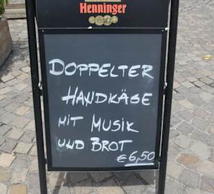 Mittagspause bei der Gaststätte Alten Limpurg