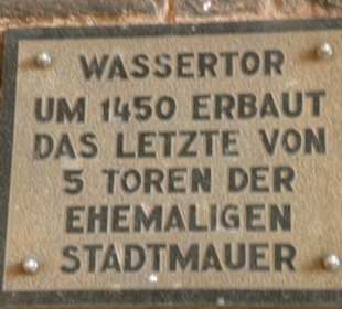 Altstadt Wismar, Wassertor