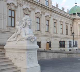 Das Obere Belvedere (Vorderansicht)