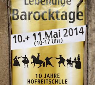 Werbung für die Barocktage