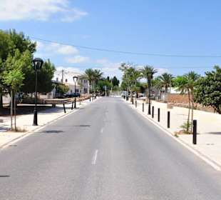 Die Straße in El Pilar