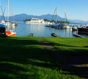 Zum See raus in Gstadt