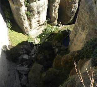 Blick in die Schlucht