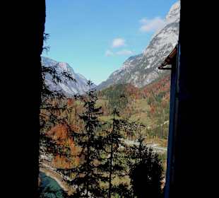 Blick durch die Schießscharte