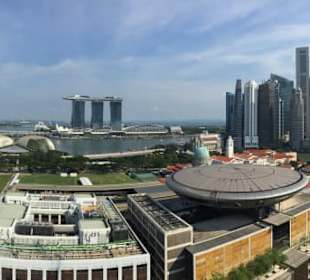 Singapur mit Marina Bay