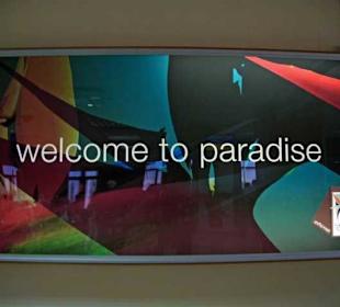 Empfang am Flughafen