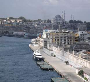 Blick auf dem Bosporus