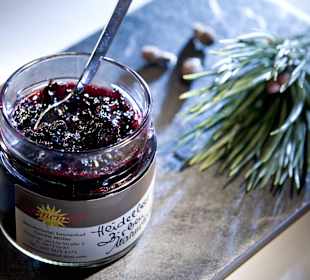 Hausgemachte Marmeladen und andere Delikatessen