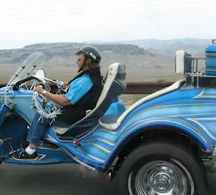 Interessante Biker unterwegs