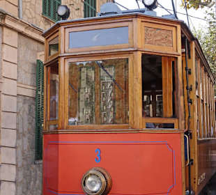 Endhaltestelle im Port Soller