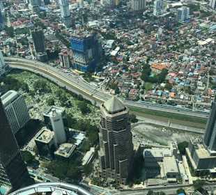 Aussicht 86. Etage Petronas Tower
