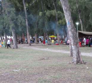 Der öffentliche Strand
