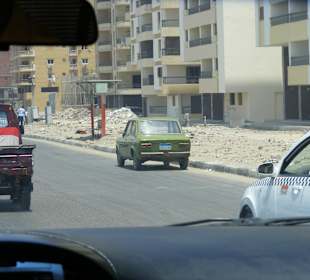 Strassenverkehr in Kairo