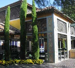 Bahnhof im spanischen Bereich