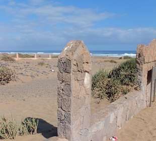 Alter Friedhof am Meer bei Cofete