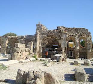 Am Apollo Tempel - Ausgrabungen