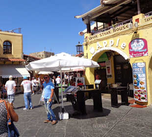 Lokal an der Platio