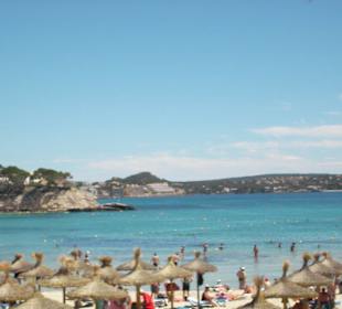 Mittlerer Strandabschnitt