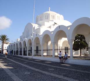 An der Kathedrale sind wir gestartet