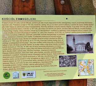 Kościół Ewangelicki w Miłkowie - Historia