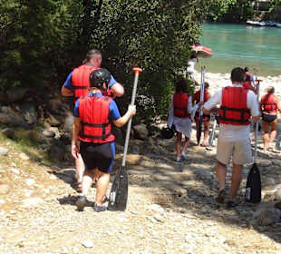 Wildwasser-Rafting auf dem Köprülü Canyon National