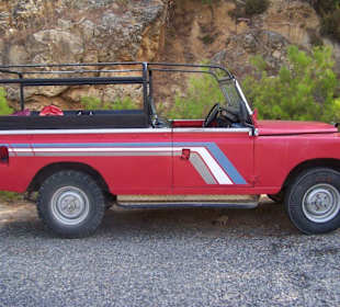 Unser Jeep bei der Jeep-Safari