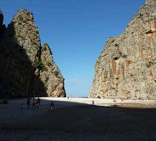 Sa Calobra in der Schlucht