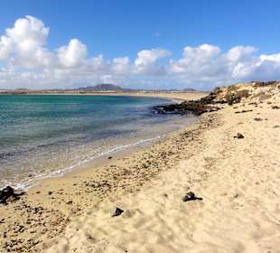 Die Bucht in der Nähe des Anlegers