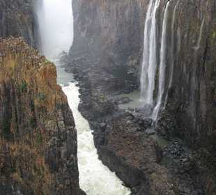 Man spürt die Gischt