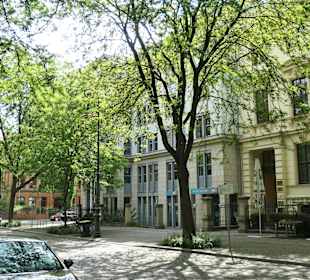 Unterwegs in Magdeburg in der Hegelstraße