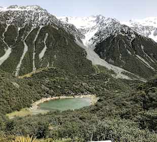 MT. Cook mit Gletscher