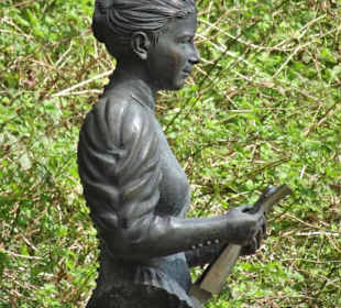 Eindrücke vom Denkmal für Magdalene Pauli