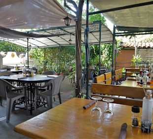 Der Restaurantbereich des El Coco Loco