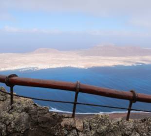 Ausblick auf La Graciosa