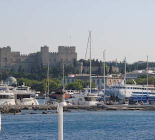 Rhodos Stadt - Blick auf den Großmeisterpalast