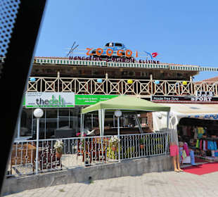 Blick aus dem Dolmus