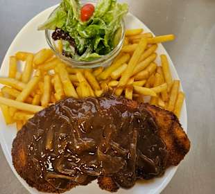 Zwiebelschnitzel 