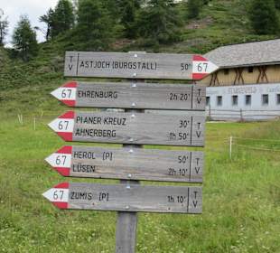 Wandertafel Rodenecker Alm