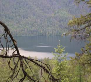 ...der See liegt total ruhig!