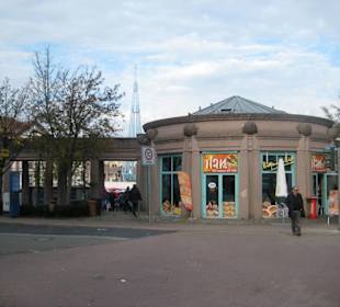 Imbiss an der Südostecke