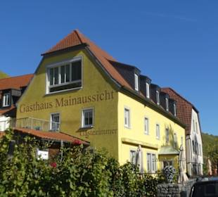 Zum Karpfen-Essen in der Gifthütte / Mainaussicht