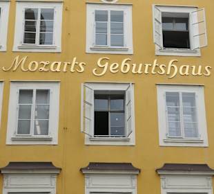 Unterwegs in der Altstadt von Salzburg