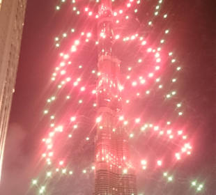 Happy New Year Burj Khalifa 