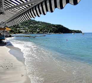 Ausblick von der Terrasse des Restaurants