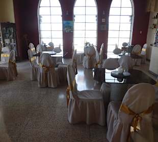 Ein Restaurant in der Kirche