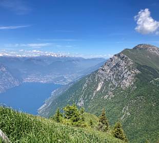 Ausblick Monte Baldo auf Gardasee
